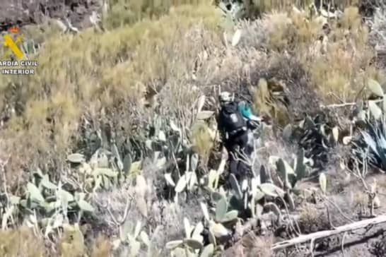 Jay Slater Spanish police video shows search for missing Brit.