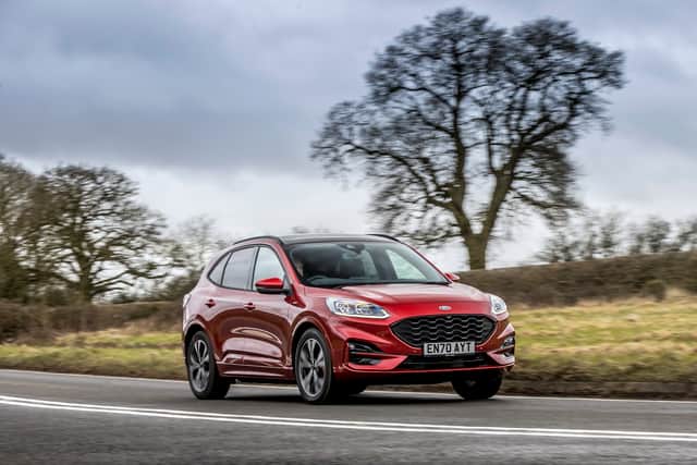 The Kuga ST-Line offer a sportier looking alternative to the Vignale
