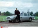 Sean Connery Goldfinger - 1964 Director: Guy Hamilton Danjaq/EON/UA BRITAIN Scene Still James Bond Action/Adventure. Photo by Photo by Danjaq/Eon/Ua/Kobal/Shutterstock