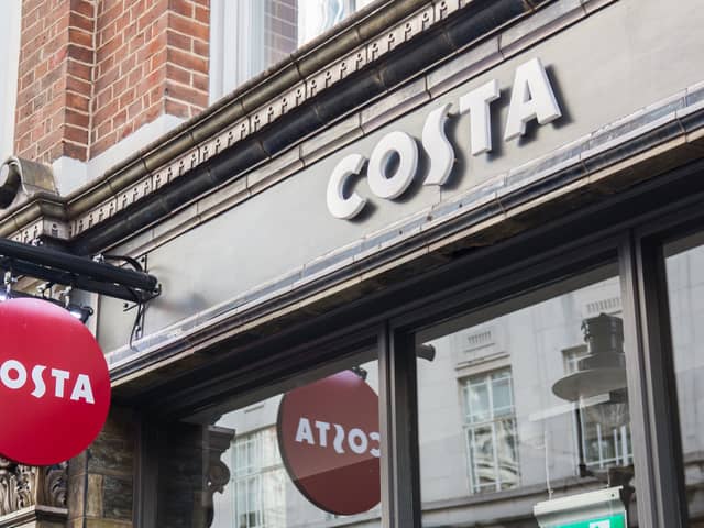Costa Coffee is one of several high street chains to release their autumn menu