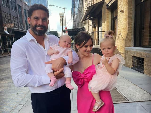 Camilla and Jamie met in the villa in 2017 and got engaged in February 2021. The couple welcomed their first daughter Nell in October 2020, with baby Nora joining the family in June 2022. The couple frequently share photos of their family of four on social media with Camilla saying Jamie is “outnumbered”. (@camillathurlow - Instagram)