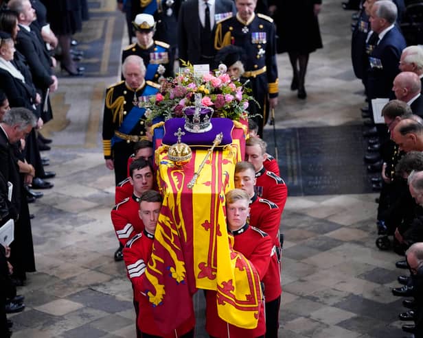 The Queen was laid to rest in Windsor Castle on September 19. (Photo by Danny Lawson - WPA Pool/Getty Images)