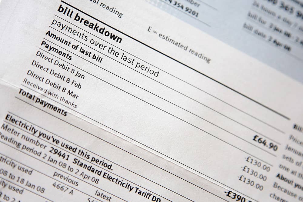 Energy bills will be going up for millions of households, but the vulnerable will receive increased support. Credit: Getty Images