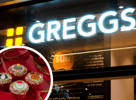 Greggs has added new items to its festive Christmas menu this year