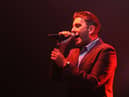 Terry Hall of The Specials performs on stage during the Splendour in the Grass festival at Belongil Fields 