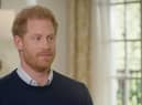Prince Harry has been accused of backtracking after insisting he and Meghan Markle did not label the royal family racist (Photo: ITV)