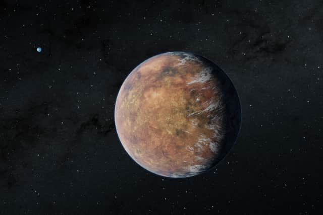 An image of newly discovered TOI 700 e Earth-sized planet