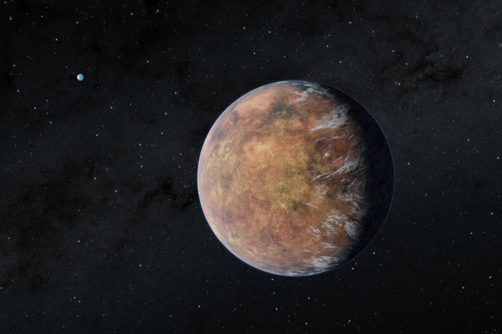 An image of newly discovered TOI 700 e Earth-sized planet