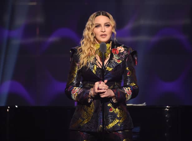 <p>Madonna acquired the painting in the 80s.</p>
