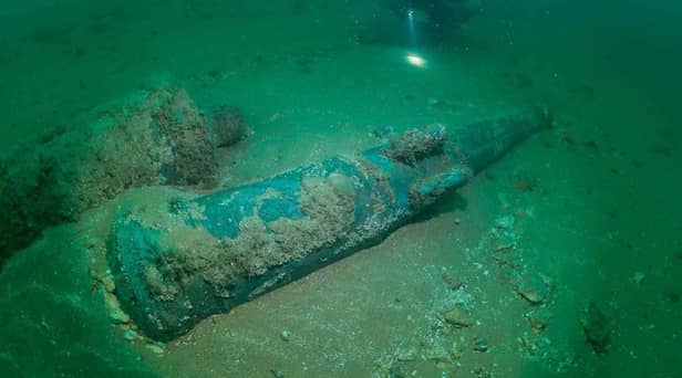 The wreck of the Klein Hollandia (Photo: Cathy de Lara)