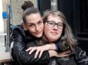 Tamara Davis (L) died in intensive care at the Royal Sussex and her sister Miya (R) has called her treatment ‘disgusting’.   