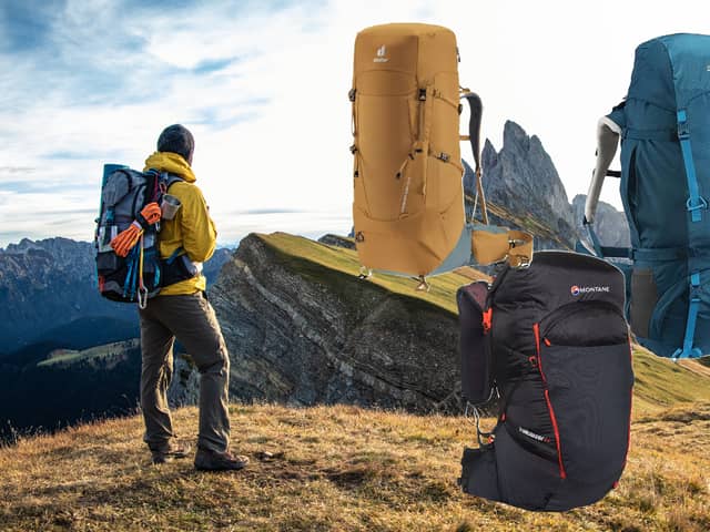 Multi-day hiking backpacks: rucksacks with 40 litre capacity and more