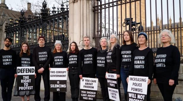 XR protesters ‘forcibly removed’ from House of Lords as Government suffers defeat over Public Order Bill