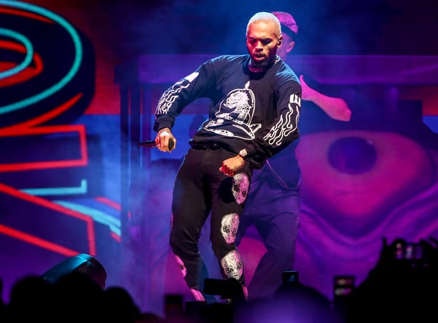 <p>Chris Brown performs at Staples Center on October 11, 2019 in Los Angeles, California. (Photo by Rich Fury/Getty Images)</p>