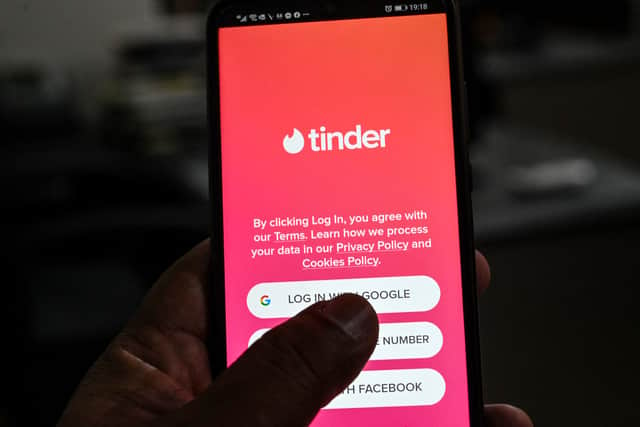 Around 20 million people in the UK have an online dating profile from using a dating app like Tinder.