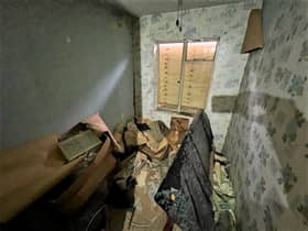  The terraced house in Whitnash Grove, Coventry could easily be a smart family home but for one major snag  the property has suffered from extensive fire damage inside