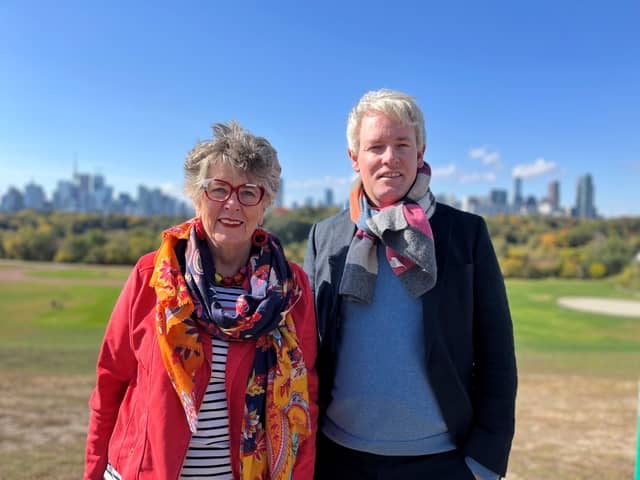 Prue Leith and Danny Kruger