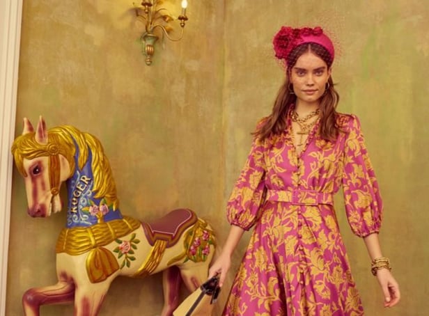 <p>One of the stolen dresses by Claire Mischevani.</p>