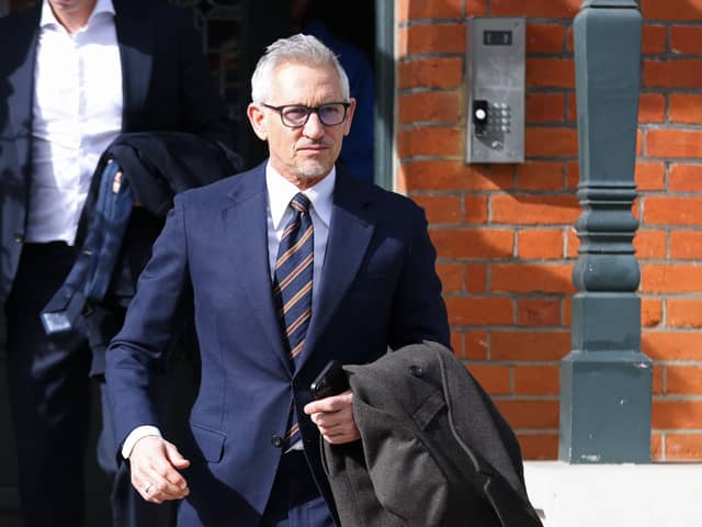  Match of the Day anchor Gary Lineker was asked by the BBC to step back from presenting their flagship football highlights program, Match of the Day, until they agree on a social media policy. 