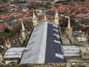 View from Central Tower of York Minster.