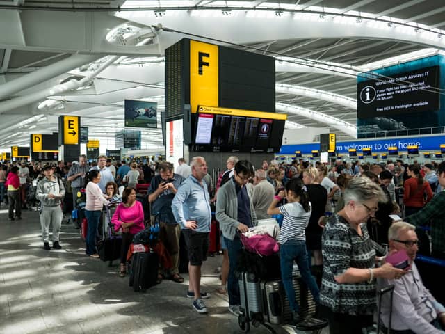 Passengers travelling from Heathrow Terminal 5 over Easter have been told to expect delays (Photo by Jack Taylor/Getty Images)