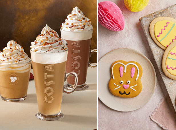 Costa has released its range of chocolatey drinks in time for Easter - but you need to be quick 