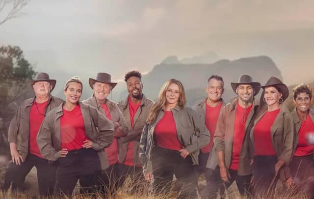 Cast of I’m a Celebrity Legend. Picture: Charlie Sperring/ ITV