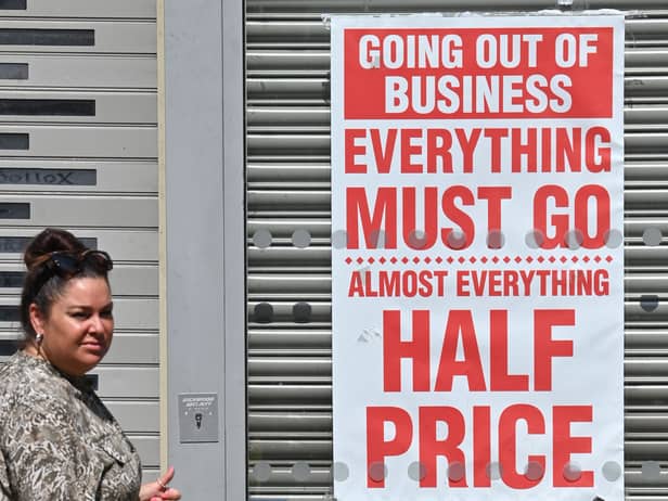 Many retailers have been struggling since the pandemic while shoppers are tightening the purse strings due to rocketing inflation, which stands at 10.1 per cent.