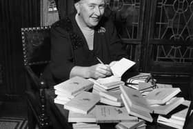 British mystery author Agatha Christie who enjoyed huge success (photo: Hulton Archive/Getty Images)