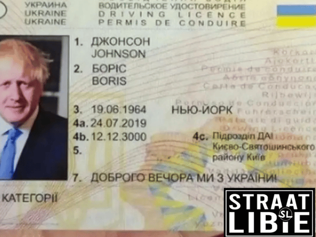 A man, claiming to be Boris Johnson, was arrested in the Netherlands for suspected drink-driving following a car crash.  (Credit: Politie Groningen Centrum Instagram)