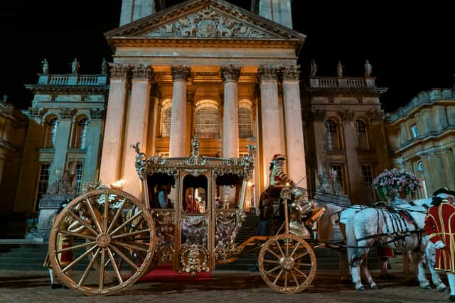 Blenheim Palace was used as a filming location for Queen Charlotte