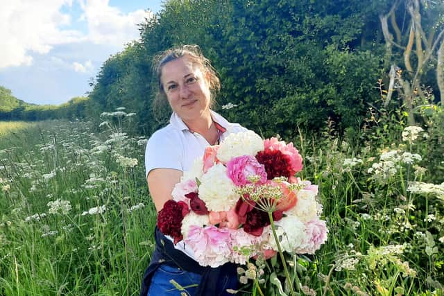 Peony season starts in three weeks’ time and Elonor says it's no surprise that the blouse-like blooms are growing in popularity.