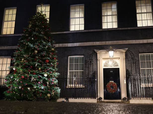 Downing Street has repeatedly denied Christmas parties took place in No.10 in December 2020 (image: Getty Images)
