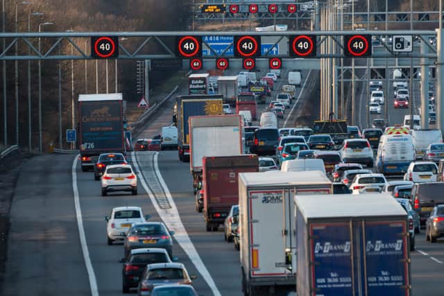 Andrew Spence’s go slow protest is set to impact the A1 motorway, Gateshead and Newcastle city centre (image: Shutterstock)