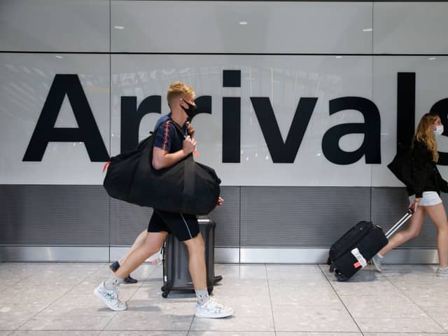 Holiday bookings are expected to soar after the Government announced a relaxation of international travel rules (Photo: Hollie Adams/Getty Images)