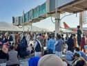 People have been attempting to flee the country. (Photo by -/AFP via Getty Images)