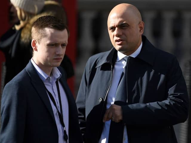  Javid set to address MPs amid hope of swift lifting of Covid restrictions
(Photo by DANIEL LEAL-OLIVAS/AFP via Getty Images)
