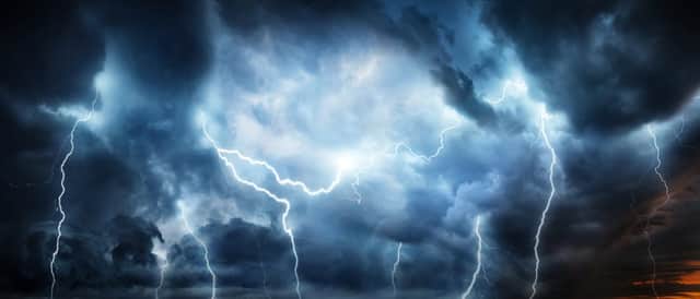 The weather is set to turn more unsettled across the UK as thunderstorms are set to hit certain areas (Photo: Shutterstock)