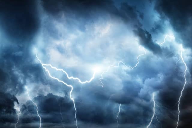 The weather is set to turn more unsettled across the UK as thunderstorms are set to hit certain areas (Photo: Shutterstock)
