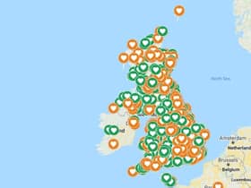 HeartSafe has a map of the UK's publicly available defibrillators (HeartSafe)