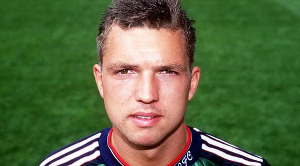 Milner in 1991. (Photo: Shaun Botterill/ALLSPORT/Getty)
