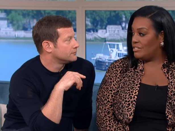 Dermot O'Leary and Alison Hammond presented the first This Morning episode after Phillip Schofield's exit - Credit: ITV