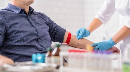 Blood disease charity DKMS is urging people to register as blood stem cell donors after sign-ups to donate have reduced during the Covid pandemic (Photo: Shutterstock)
