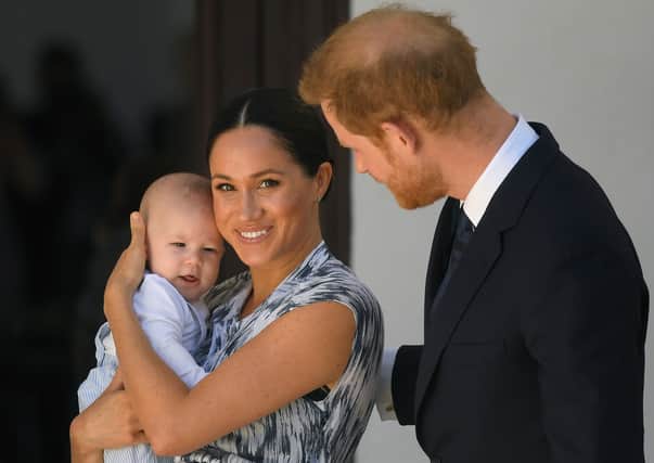 Prince Harry, Meghan and their baby son Archie (Photo by Toby Melville - Pool/Getty Images)