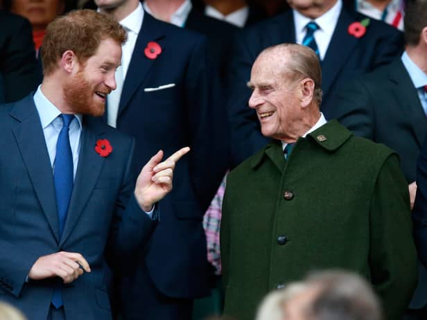 Prince Harry described his grandpa as a 'legend of banter' (Photo: Getty Images)

