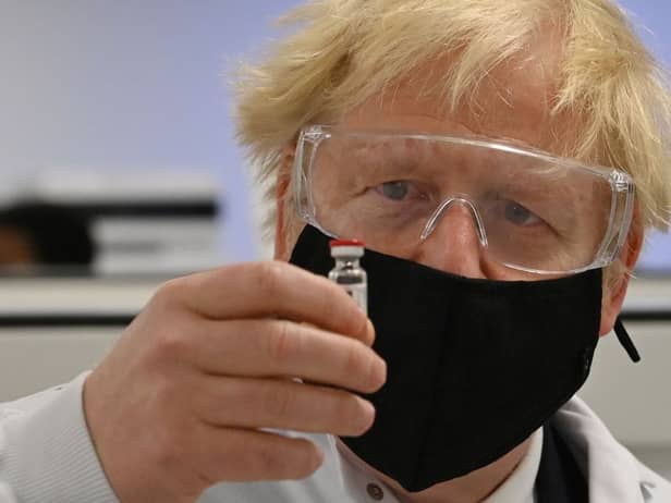 The Prime Minister encouraged those who get invited for a vaccine to attend their appointment (Photo: PAUL ELLIS/POOL/AFP via Getty Images)