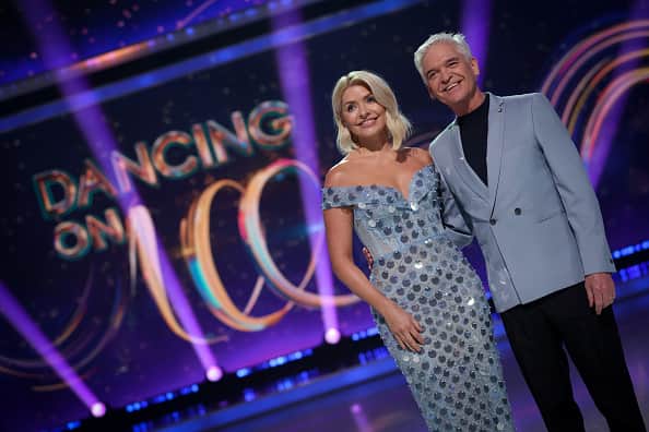 Holly Willoughby and Phillip Schofield. (Photo by Mike Marsland/WireImage)