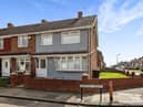 A three-bedroom home has gone up for sale with an interesting feature - a wall with a huge Peaky Blinders mural. 