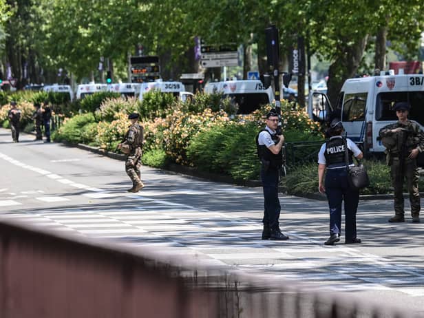 A three year old British girl is thought to be among those stabbed in the knife attack