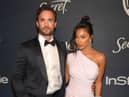 Nicole Scherzinger and Thom Evans